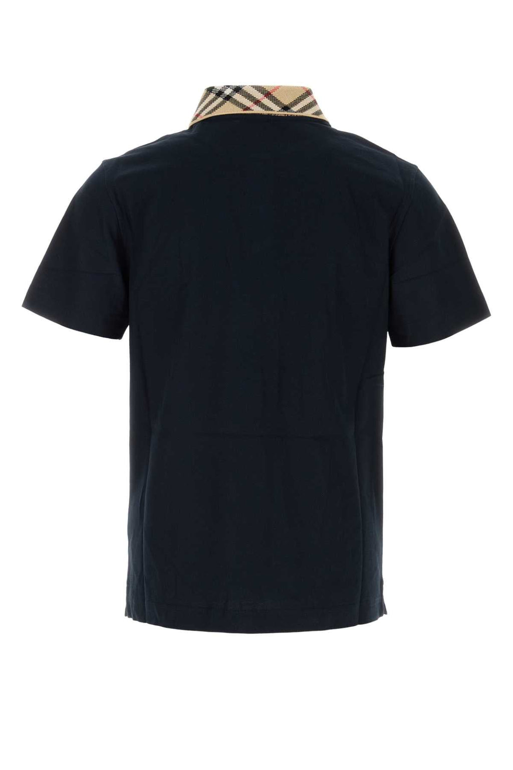 Burberry Men Slate Piquet Polo Shirt