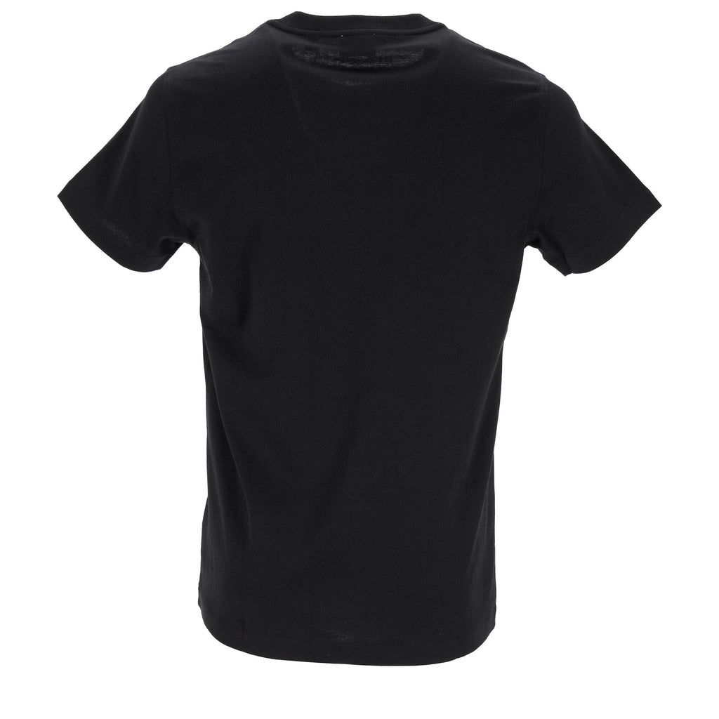 Logo Embroidered Black T-Shirt With Minimalist Aesthetic