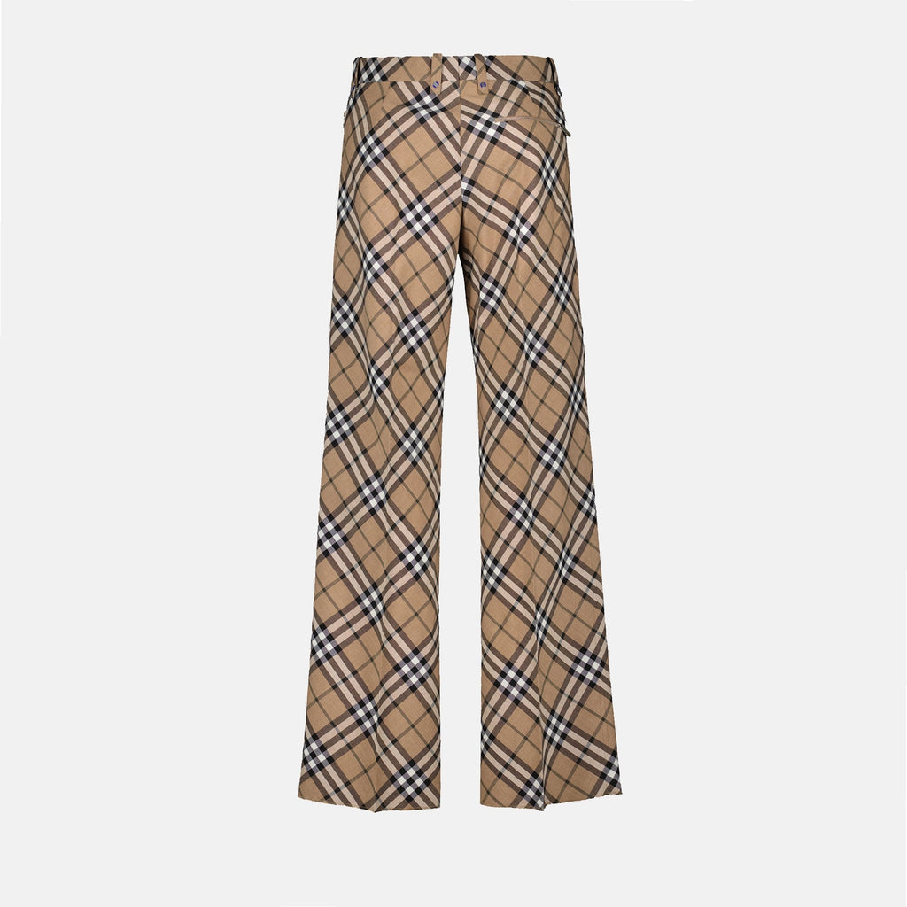 Checked Pants