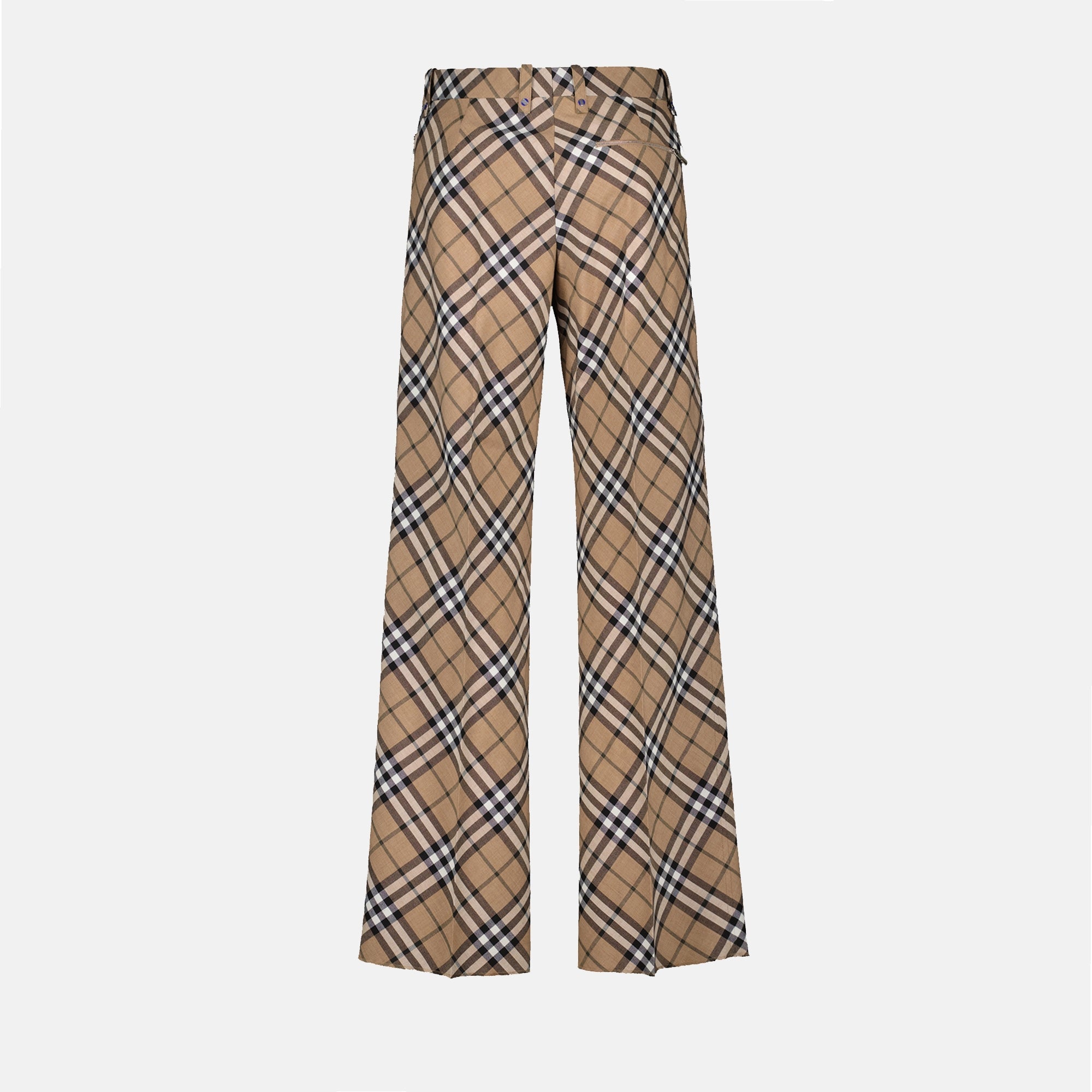 Checked Pants