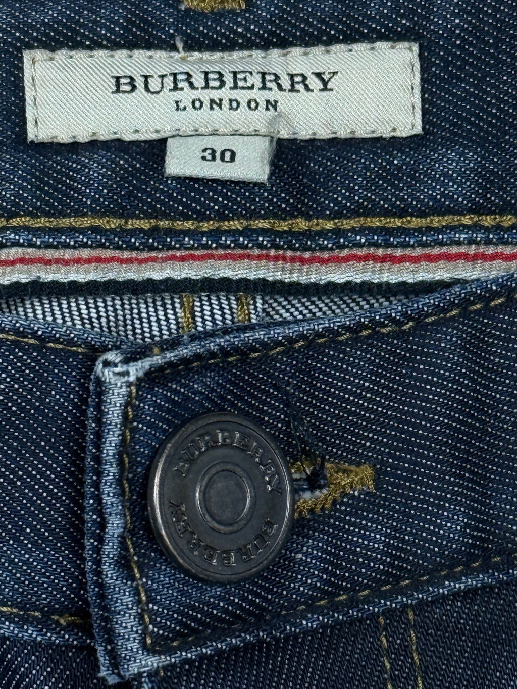 vintage Burberry jeans