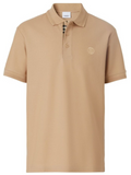 Burberry Monogram Pique Polo Shirt Brown