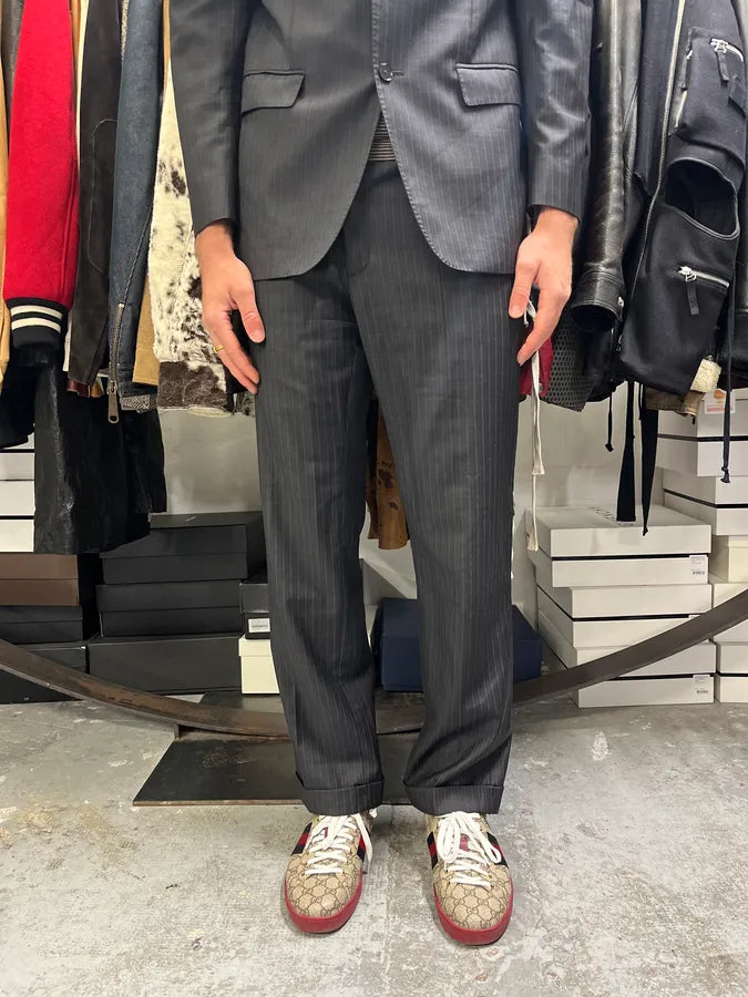 Burberry Black Elegant Pants Suit